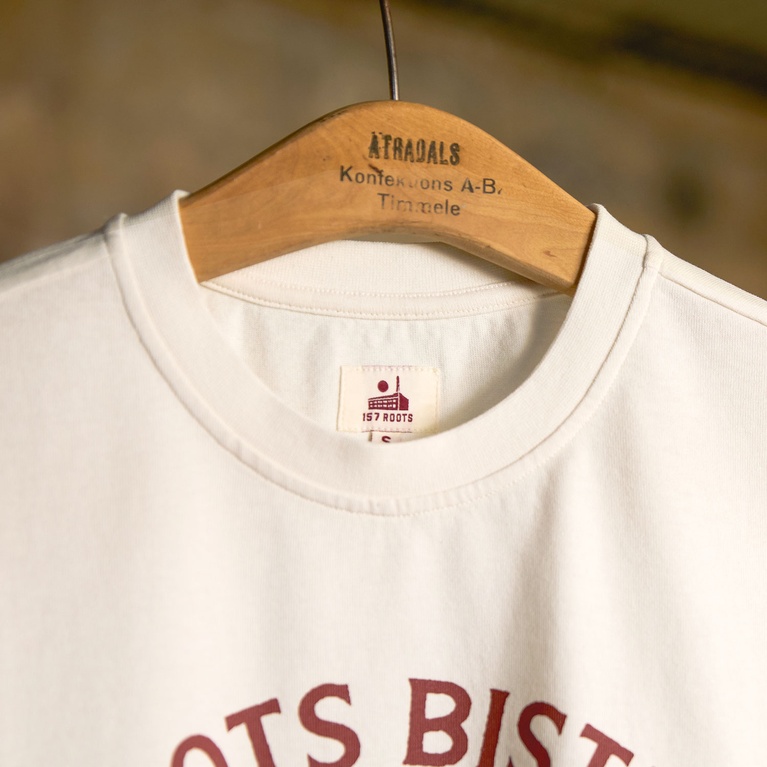 Printed Vintage Tee White 5